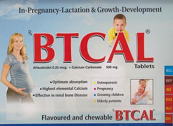 Btcal Tablets Manufacturer Supplier Wholesale Exporter Importer Buyer Trader Retailer in Kolkata West Bengal India